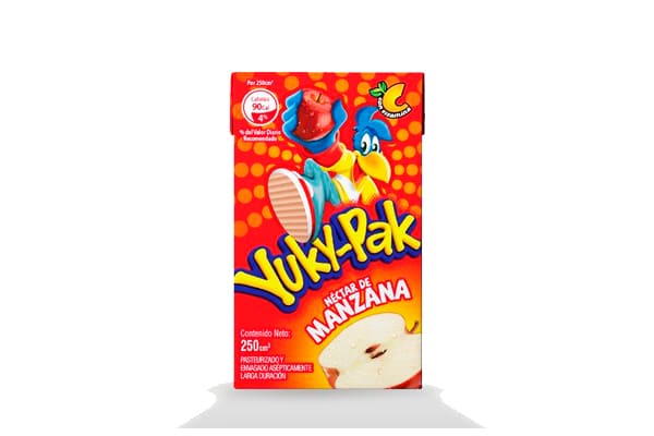 JUGO YUKY-PACK MANZANA 250 ML
