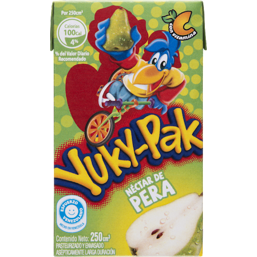 JUGO YUKY-PACK PERA 250 ML