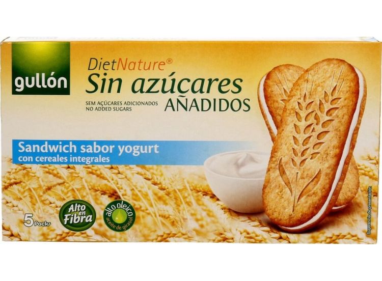GALLETA SANDWICH YOGURT ZERO GULLON 220 GR