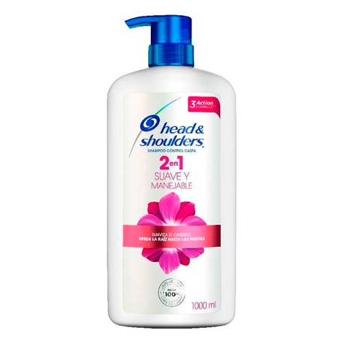 SHAMPOO SUAVE Y MANEJABLE HEAD & SHOULDERS 1000 ML