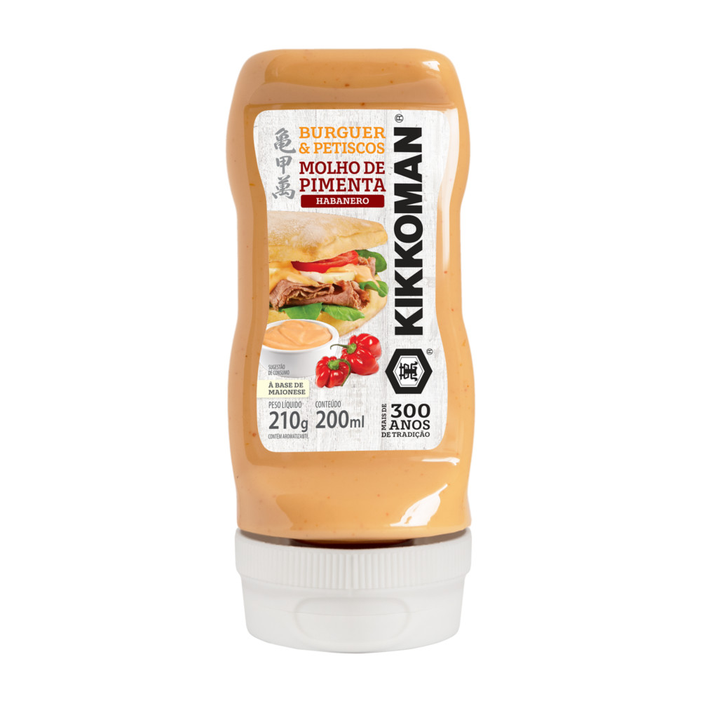 SALSA DE CHILE HABANERO KIKKOMAN 200 ML 