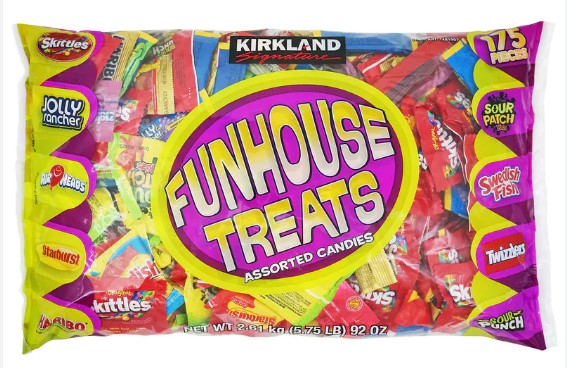 CARAMELOS FUN HOUSE 175 PIECES  5 POR 1$