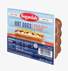SALCHICHAS HOT DOGS SUGARDALE 453 GR