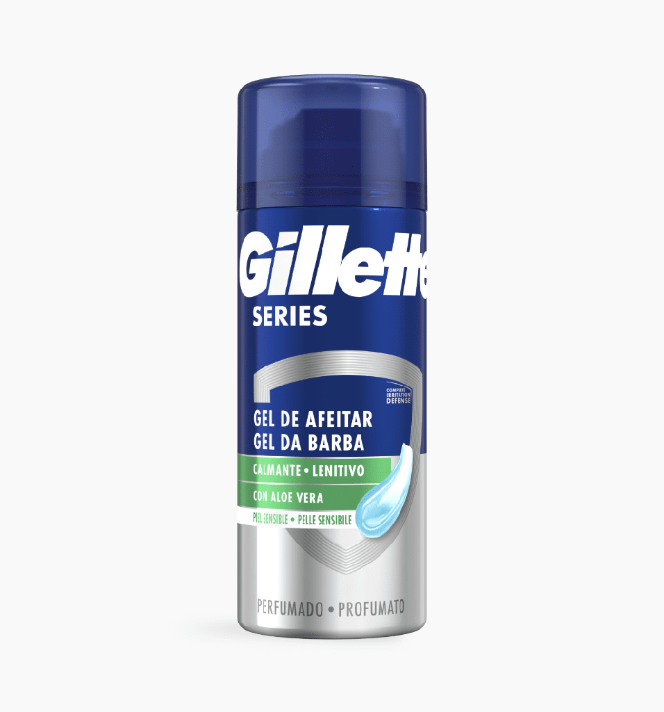 ESPUMA DE AFEITAR GILLETTE SERIES ALOE VERA PIEL SENSIBLE 200 ML