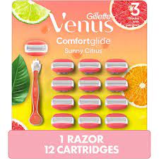 AFEITADORA GILLETTE VENUS COMFORTGLIDE 12 CART