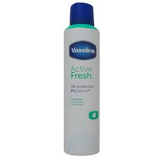 DESODORANTE VASELINE ACTIVE FRESH 250 ML