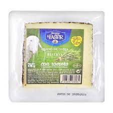 QUESO DE OVEJA EL PASTOR  CON ROMERO 175 GR
