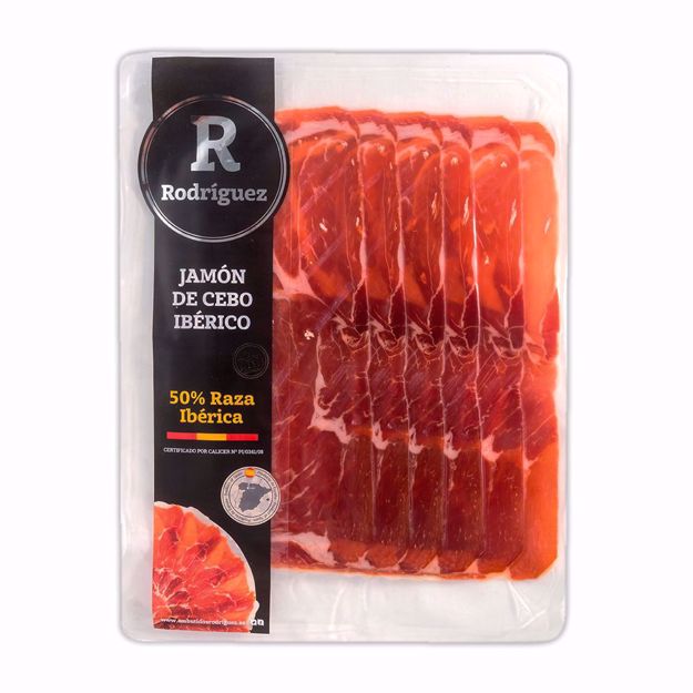 JAMON DE CEBO IBERICO LONCHEADO RODRIGUEZ 100 GR