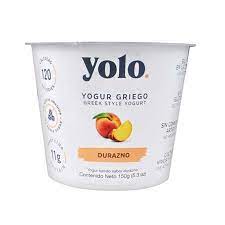 YOGUR GRIEGO DURAZNO YOLO 150 GR