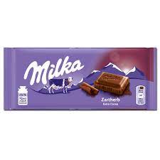 CHOCOLATE MILKA EXTRA COCOA ZARTHERB 100 GR