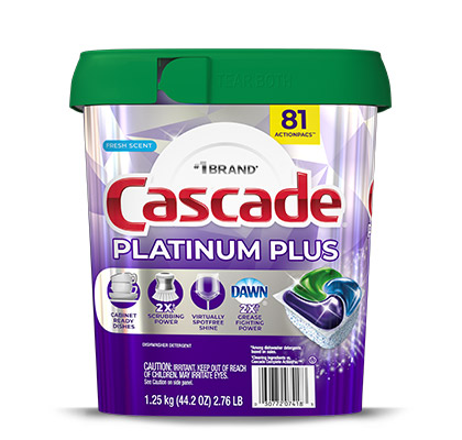 CASCADE PLATINUM PLUS 81 PACK 1,25KG