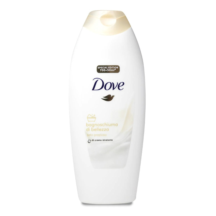 GEL DE DUCHA DOVE BAGNOSCHIUMA SETA PREZIOSA 750 ML