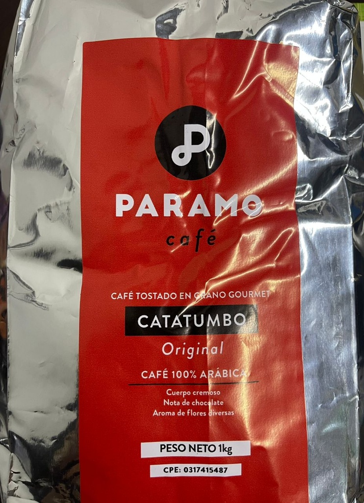 CAFE PARAMO CATATUMBO METALIZADO 1KG