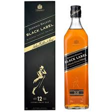 WHISKY JOHNNIE WALKER BLACK LABEL 0.75 LT