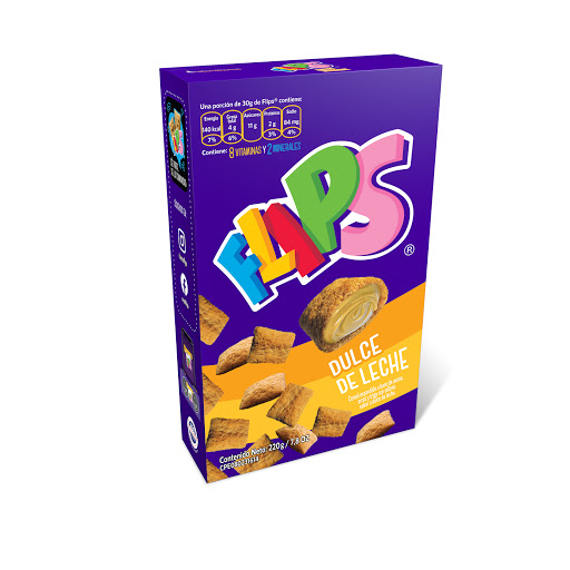 FLIPS DULCE DE LECHE CAJA DE 220 GR