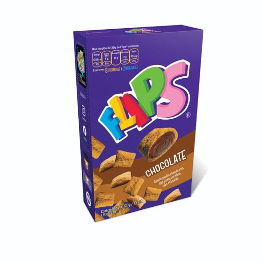 FLIPS CHOCOLATE DE CAJA 220 GR