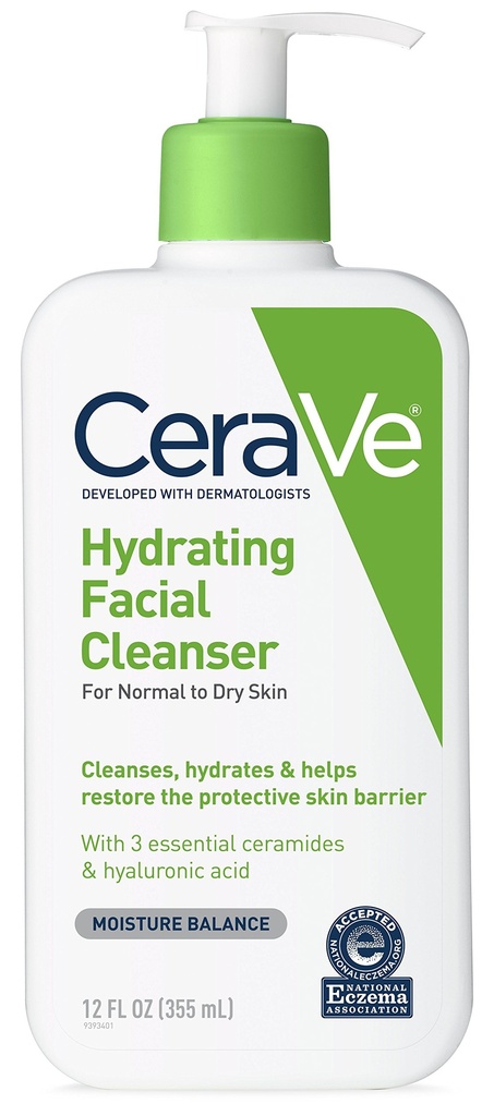 CREMA FACIAL CERAVE HYDRATING CLEANSER 355 ML