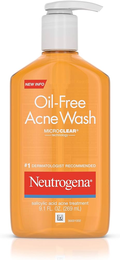 JABON FACIAL NEUTROGENA ACNE WAHS OIL FREE 269 ML