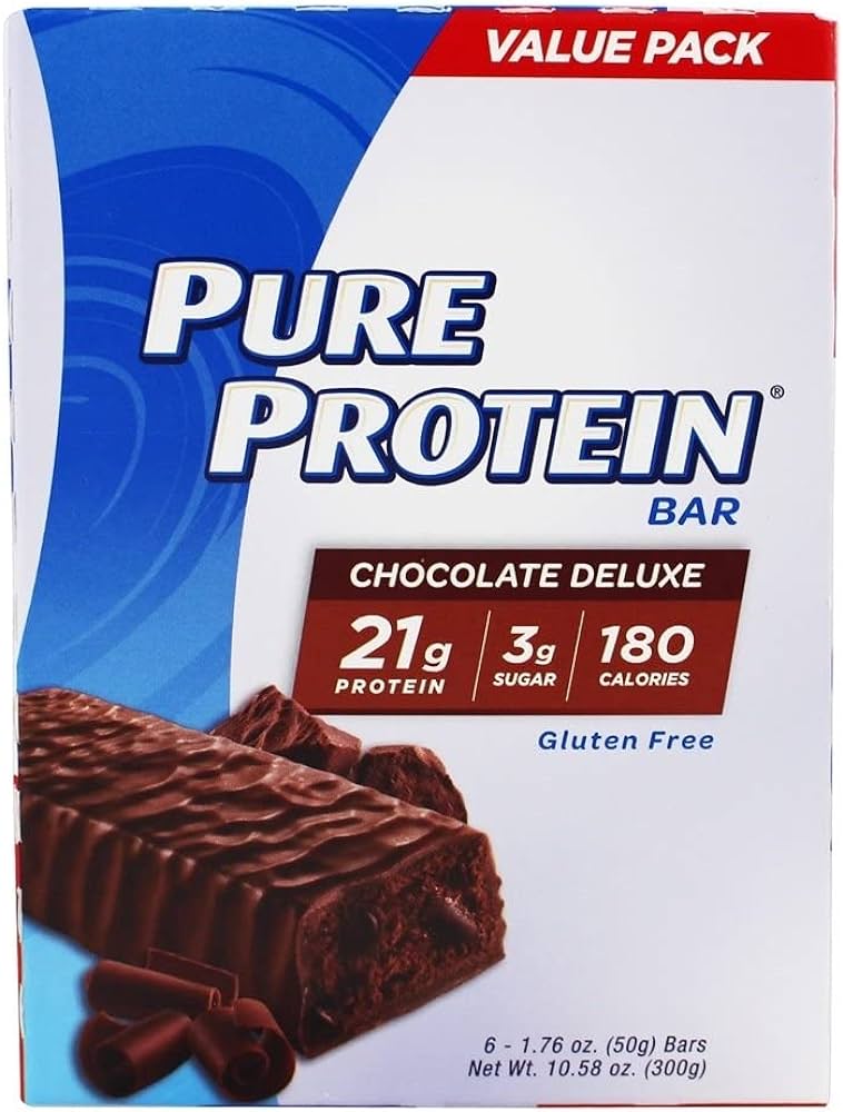 BARRA PROTEICA PURE PROTEIN CHOCOLATE DELUXE 50 GR