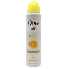 DESODORANTE DOVE EN SPRAY 150 ML POMELO HIERBA LIMON