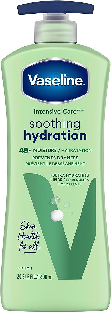 CREMA VASELINE SOOTHING HYDRATION 600 ML