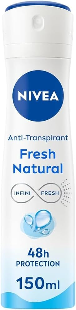 DESODORANTE NIVEA SPRAY FRESH & NATURAL 150 ML