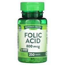 ACIDO FOLICO NATURES TRUTH 800 MCG 250 TABLETS