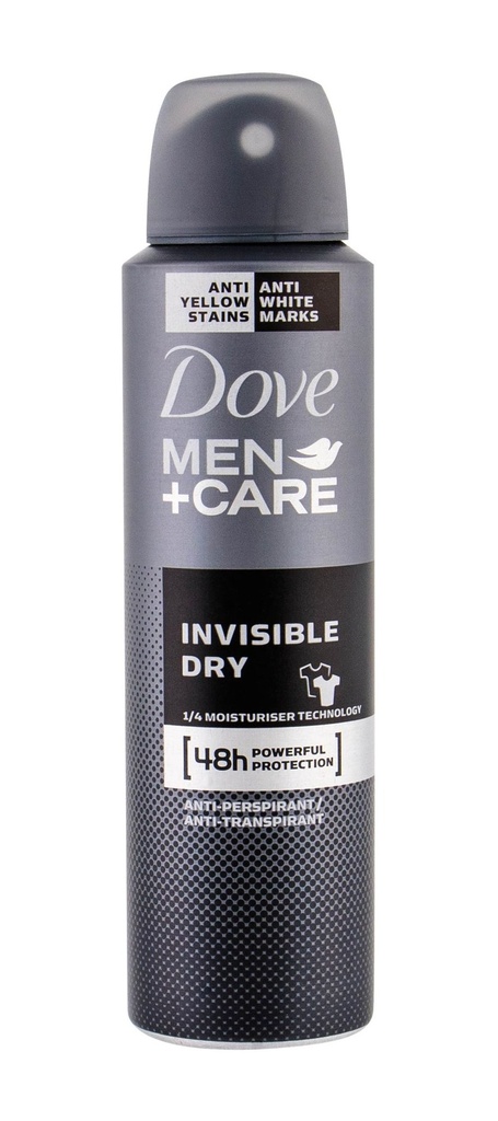 DESODORANTE DOVE MEN EN SPRAY INVISIBLE DRY 250 ML