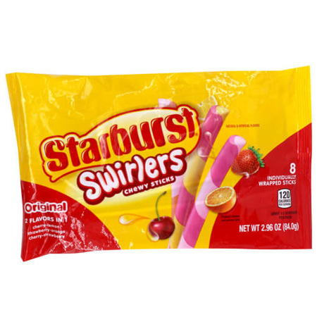 CARAMELO STARBURST SWIRLERS STICKS UNIDAD