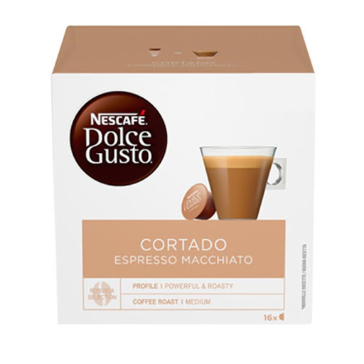 CAPSULAS DE CAFE DOLCE GUSTO CORTADO ESPRESSO MACCHIATO 10 CAPS