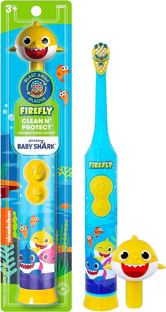 CEPILLO DENTAL FIREFLY ELECTRICO BABY SHARK