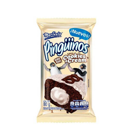 PINGUINITO MARINELA COOKIES 80 GR
