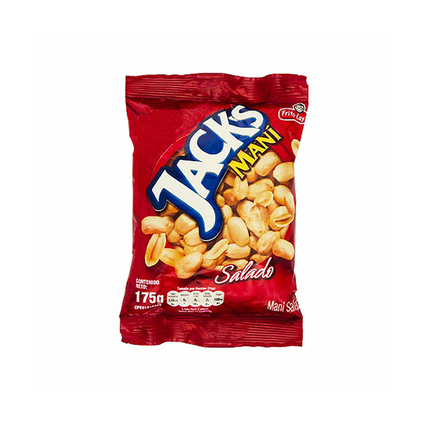 MANI FRITO LAY JACKS SALADO 25 GR
