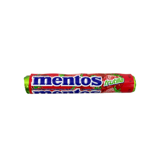CARAMELOS MENTOS MASTICABLE FRESA 29.5 GR
