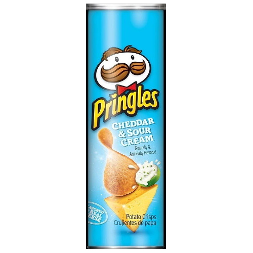 PAPAS PRINGLES CHEDDAR & SOUR CREAM 158 GR
