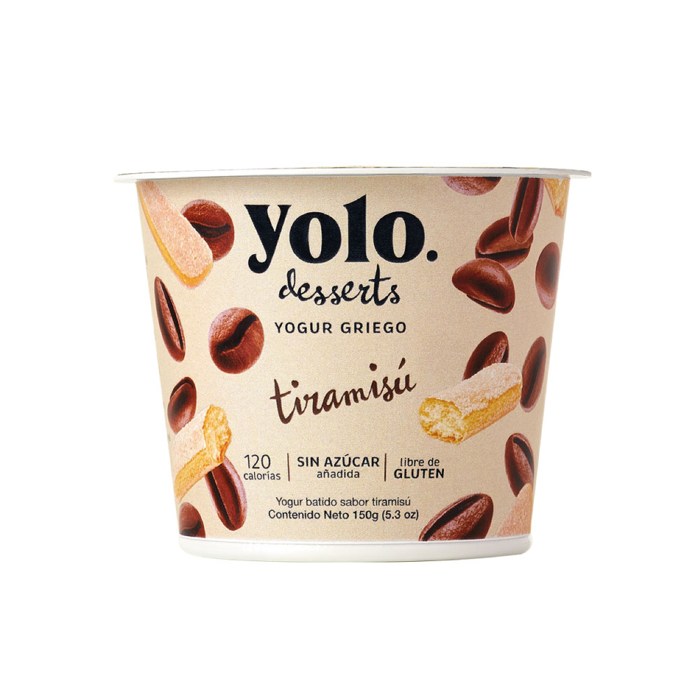 YOGUR GRIEGO TIRAMISU YOLO 150 GR