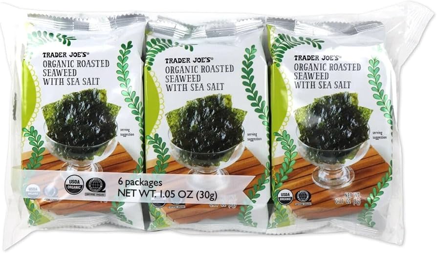 ALGAS MARINAS CON TERIYAKI TRADER JOES ORGANIC 5GR