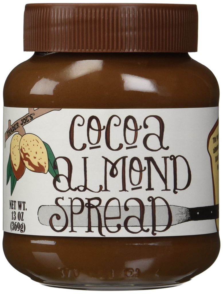 TRADER JOES COCOA ALMOND SPREAD 369 GR