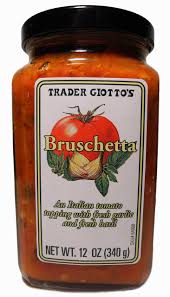 BRUSCHETTA TRADER JOES TOPPING 340 GR