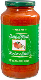 SALSA GARLIC TRADER JOES ROASTED MARINARA 680 GR