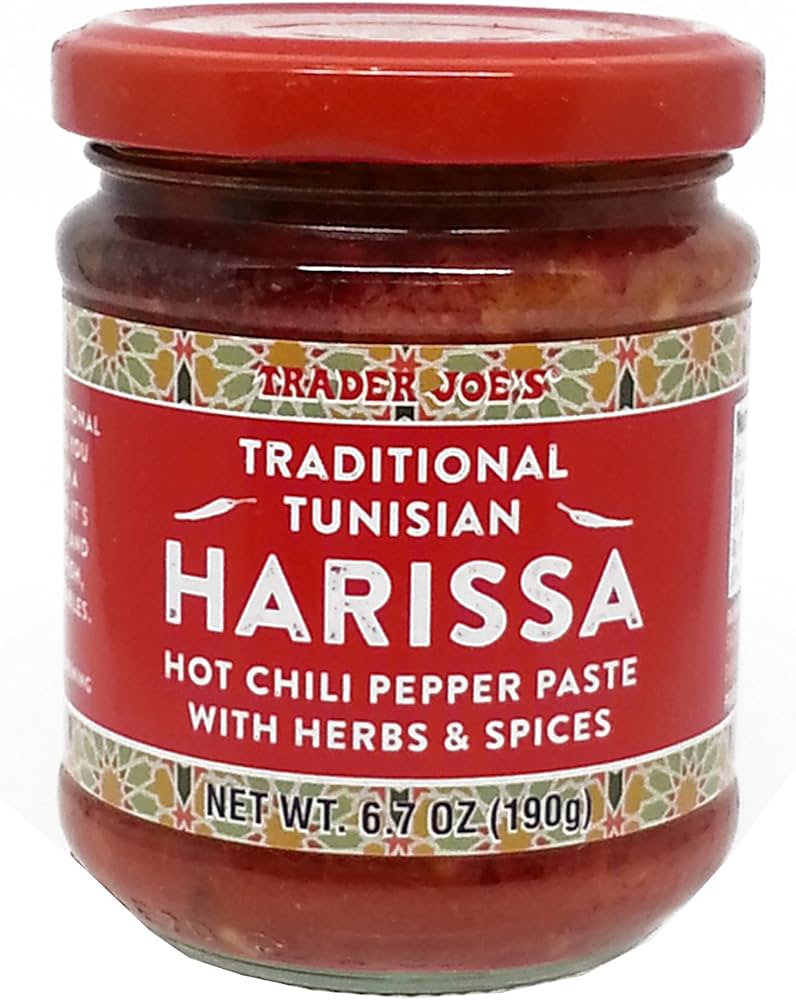 TRADER JOES TRADITIONAL TUNISIAN HARISSA 190 GR