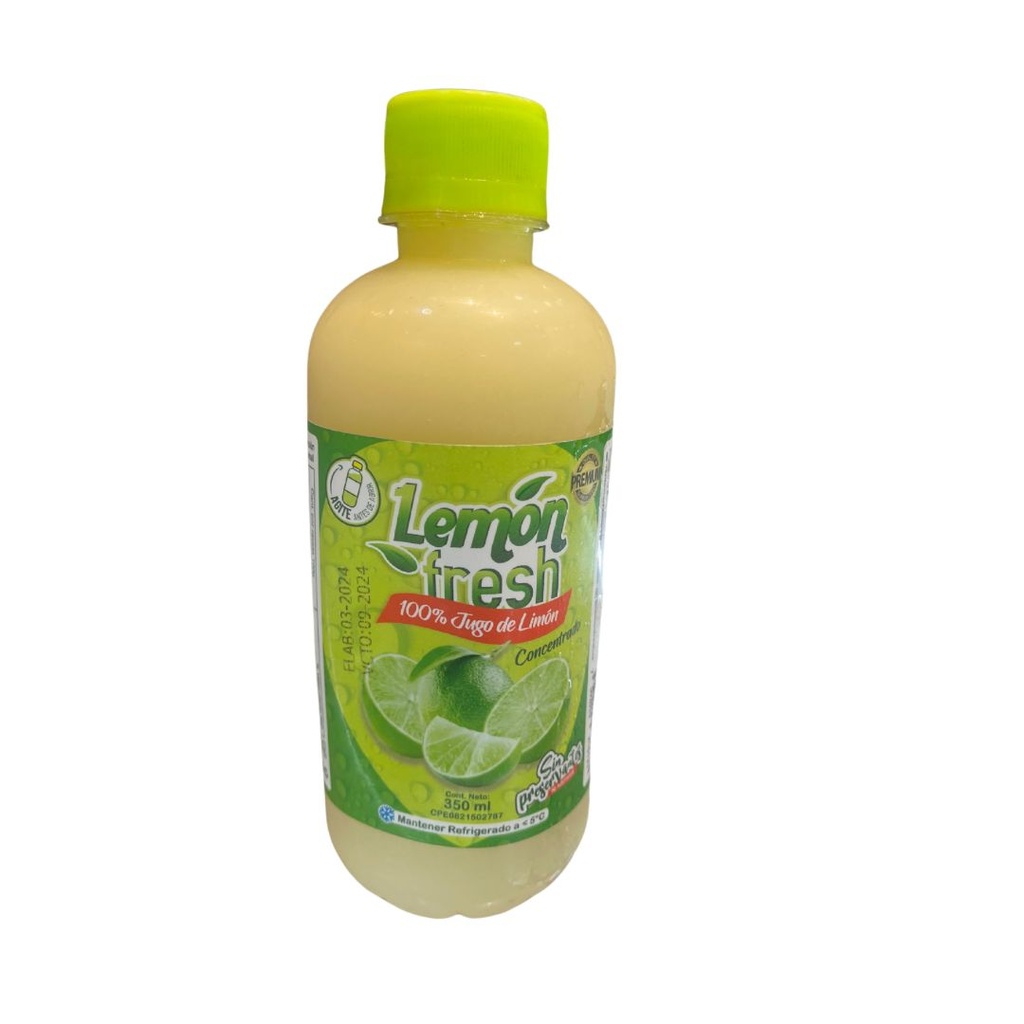 JUGO DE LIMON FRESH CONCENTRADO 350 ML