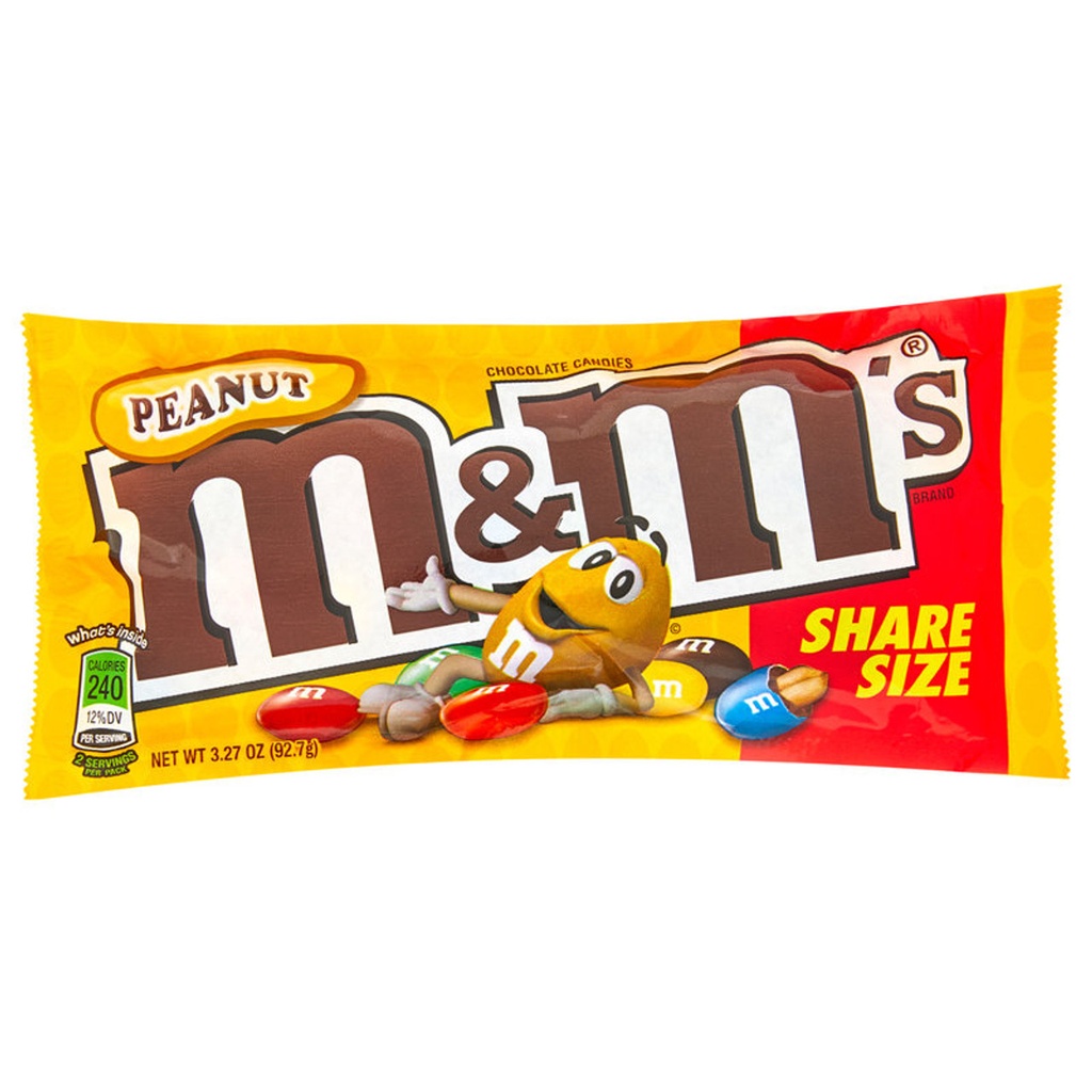 CHOCOLATE M&M PEANUT SHARE SIZE 92,7 GR
