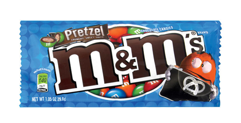 CHOCOLATE M&M PRETZEL 32,3 GR