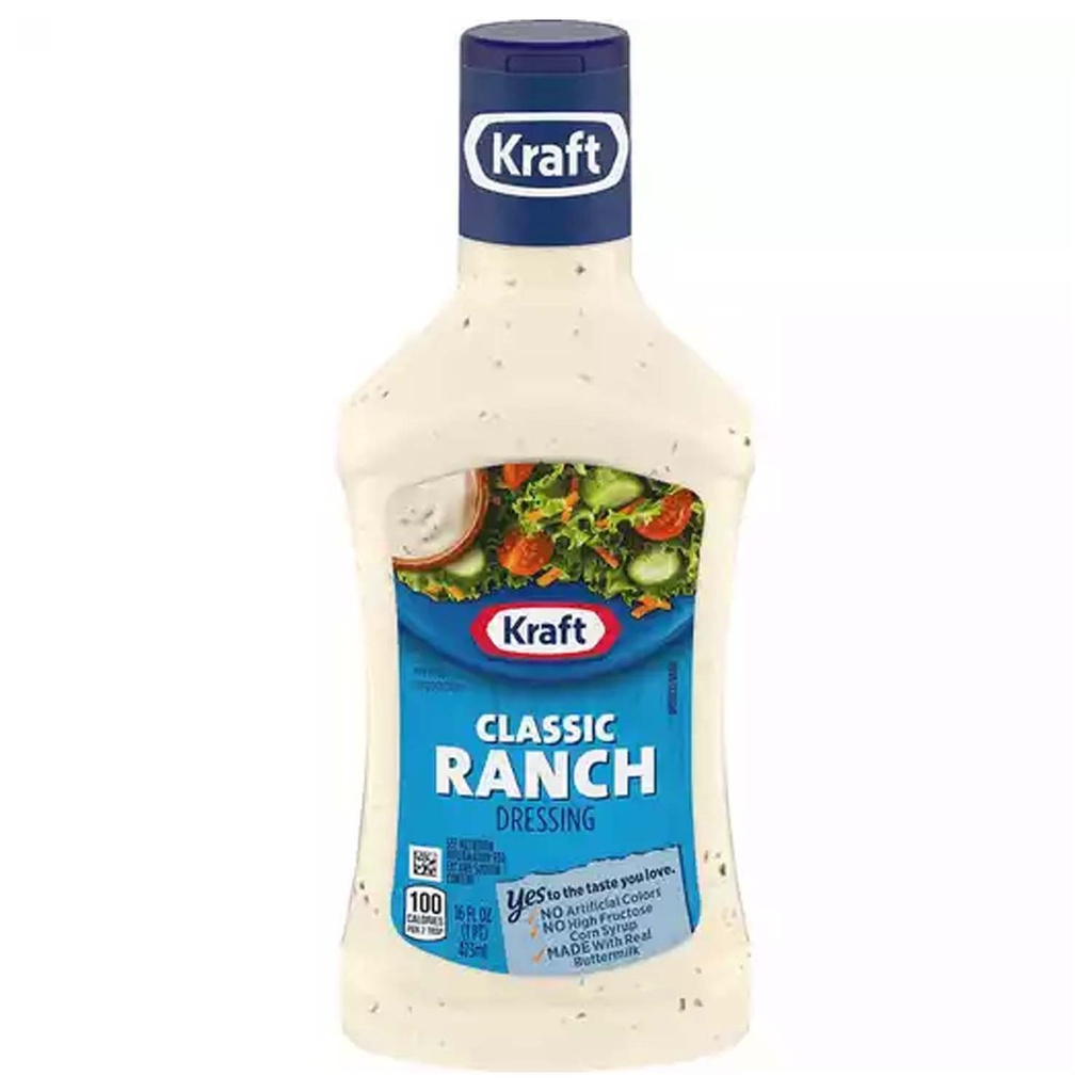 SALSA RANCH CLASSIC KRAFT DRESSING 473 ML