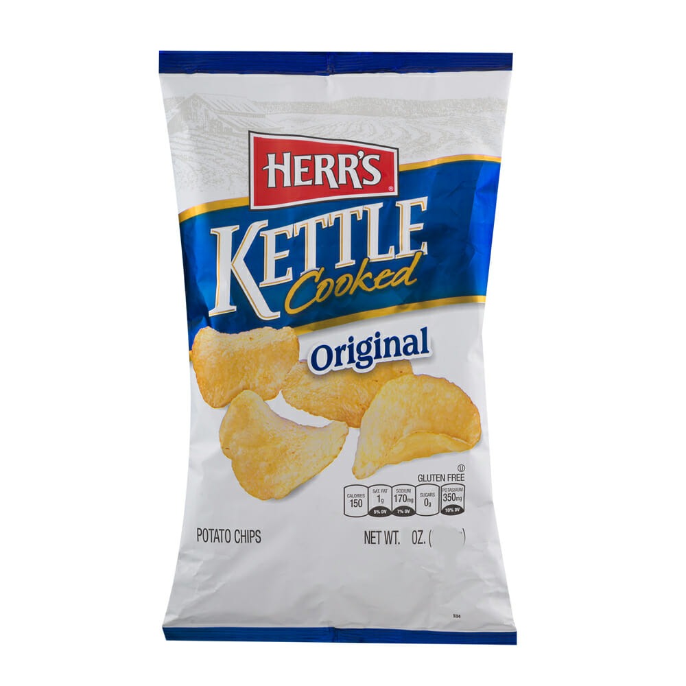 HERRS POTATO CHIPS ORIGINAL 142 GR