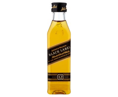 WHISKY JOHNNIE WALKER BLACK LABEL 0.05 LT