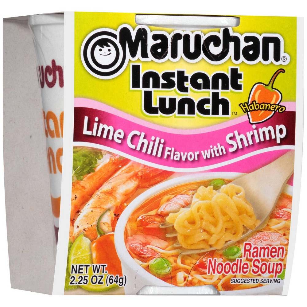 SOPA INSTANTANEA MARUCHAN LIME CHILI FLAVOR  64 GR