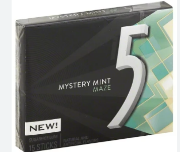 CHICLE FIVE SWEET MINT MAZE 40,5GR