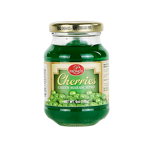 CEREZAS PROMOS MARASCHINO GREEN 170 GR